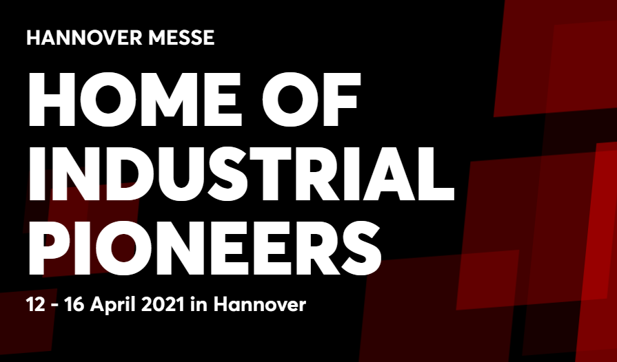 Plakat der Hannover Messe 2021